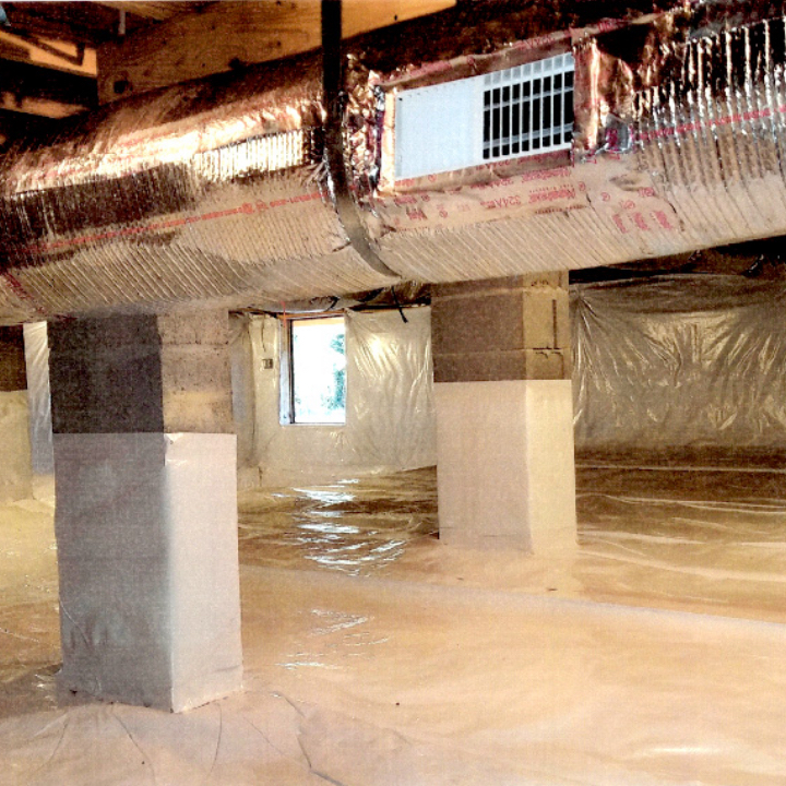 FINSIHED-CONDITION-CRAWL-SPACE FINSIHED CONDITION CRAWL SPACE